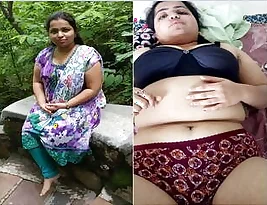 Full-fledged mature Indian wife getting horny and exposed.