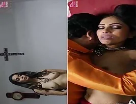 My best friend’s hot Indian wife showing her big cans and giving head
