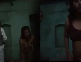Old Indian man having sex with his son’s wife in a college setting.