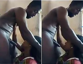 Young beauty from the village enjoying oral sex and deep throat penetration