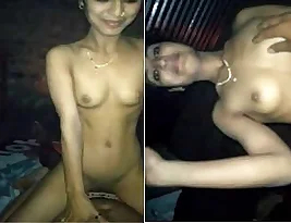 Hot Indian woman rides her man’s penis like a camel rider on a camel.