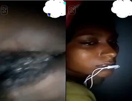 College girl s sexy self-exploration with her BF results in hot encounter with auntie