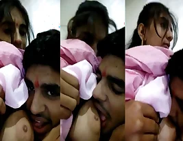 Boobs sucking scene with desi lovers on cam. Uncensored Desi MMS. Desi MMS XXX