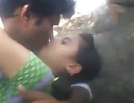 Outdoor pleasure of a hot girlfriend and a college girl in an XXX movie in Hindi.