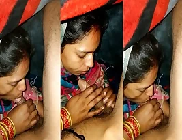 Marital affairs with a steamy blowjob scene with a desi bhabhi