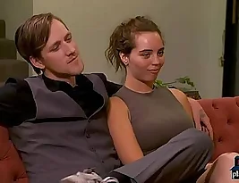 All three women touch each other during this amateur threesome