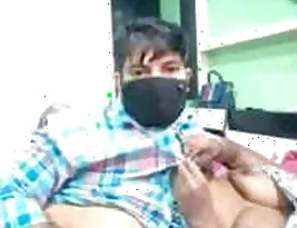 Indian CAM show with a naked video