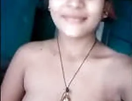 Small proportied girl takes nude selfies and shares them.
