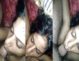 Hindi MMS with sexy blowjob and POV shot.