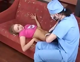 Sleepy patient and insensitive doctor engage in some hot scenes.