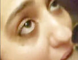 Pretty young Indian woman gives good blow job