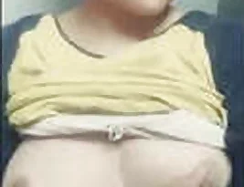Pretty girlfriend from the East shows off her slender body