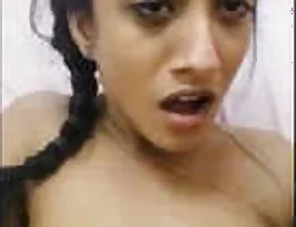 Hot Indian woman gets fucked on her knees