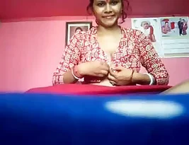 A young and beautiful wife sharing photos of her big breasts and vagina with her fingers