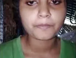 A sexy Indian woman exposing her breasts and wet vagina.