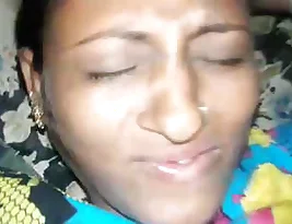 A village girl from a desi background having her first sexual experience with her lover