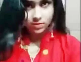 A girl who is very much in the heat of the moment: watch her expressions.