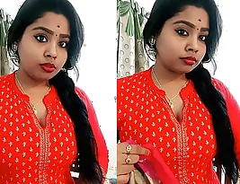 Sridevi Thyagarajan shows more than she wears in this video.