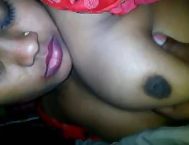 A mature Indian woman with big melons gets her pussy kissed and masturbated