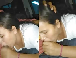 Rashmi, an Indian girl in sexual heat, has a fingering and blowjob experience.