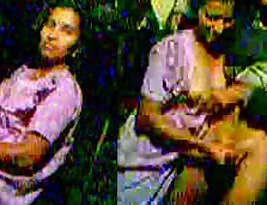 Indian aunt masturbates with her husband