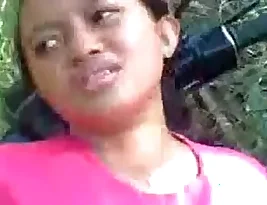 A couple from India having sex while riding a bicycle.