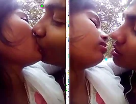 Hot and intimate love affair between two Indian lovers