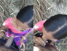 This is an exclusive video of Randi giving blow job outdoors.