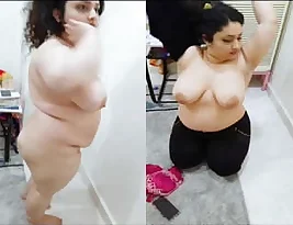 New Pakistani wife shows her body in a homemade porn video