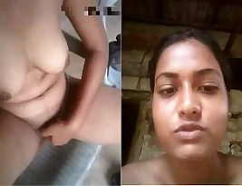 Odia girl has a fingering fetish and she just filmed it.