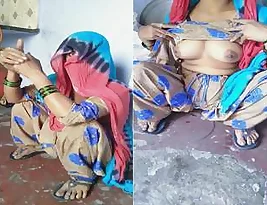 Exclusive video of a hot romance between a village devar and bhabhi.