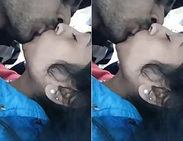 Love and kisses in a traditional Indian way
