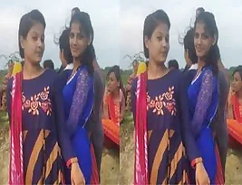 A beautiful woman from the East shares her bosom on a video call.