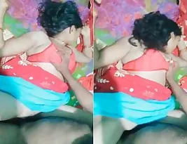 Married Indian woman s big boobs are touched and she is fucked.