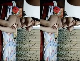 Beautiful Bhabhi in hot scenes with a loyal customer