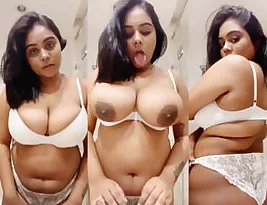 Beautiful woman with perfect body shows her real nature.