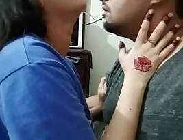 Indian babe cosy up to her stepbrother