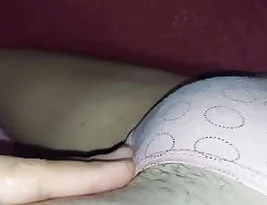 Young Indian girl has sex with her step cousin in a bedroom.