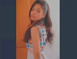 A beautiful Sri Lankan woman shows her breasts and genitals.