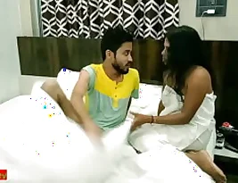 Beautiful girl enjoys a good sex in a luxurious hotel suite